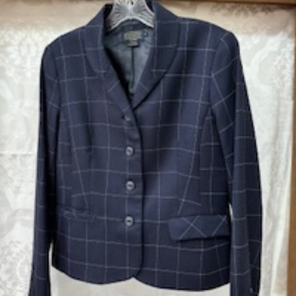 Pendleton Blue Windowpane Suit